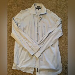 Tommy Hilfiger Light Blue Casual Button Down Shirt